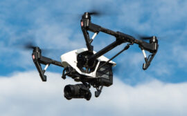 Les drones permettent de réaliser de très belles prises de vues