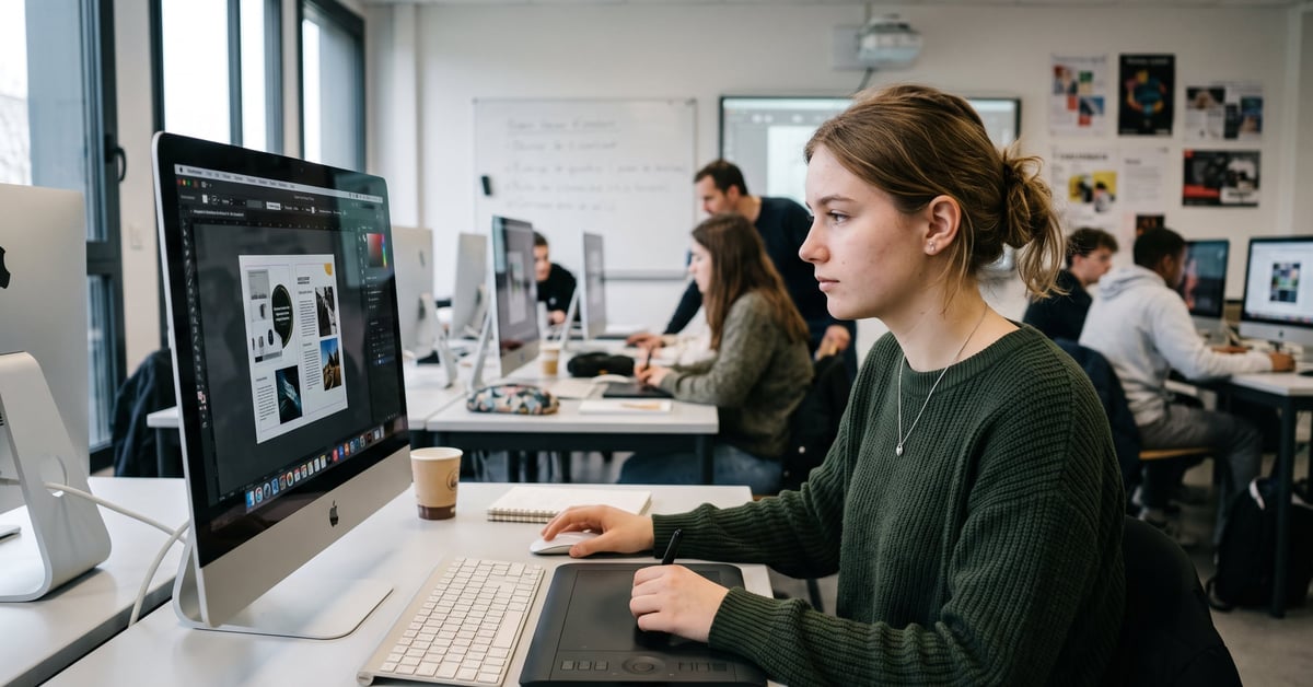 Le Bac Pro Communication Visuelle : Créer des images qui parlent
