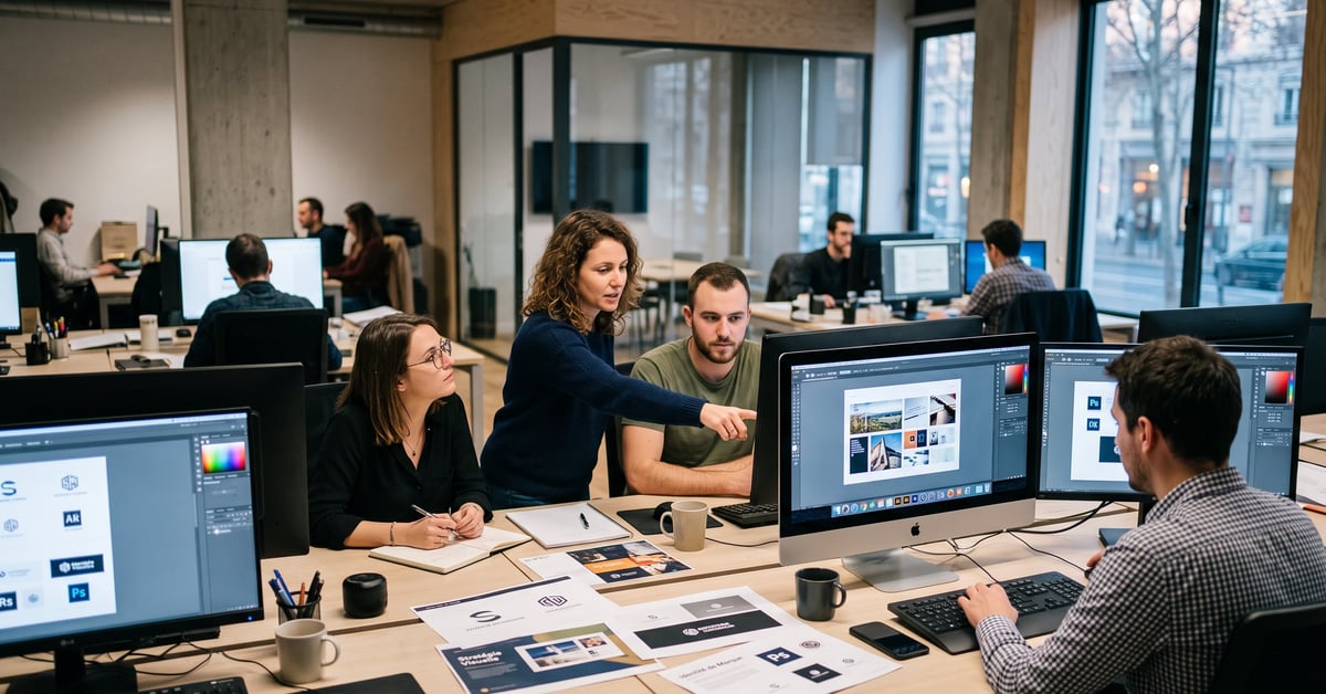Communication visuelle en entreprise : construire une identité qui marque